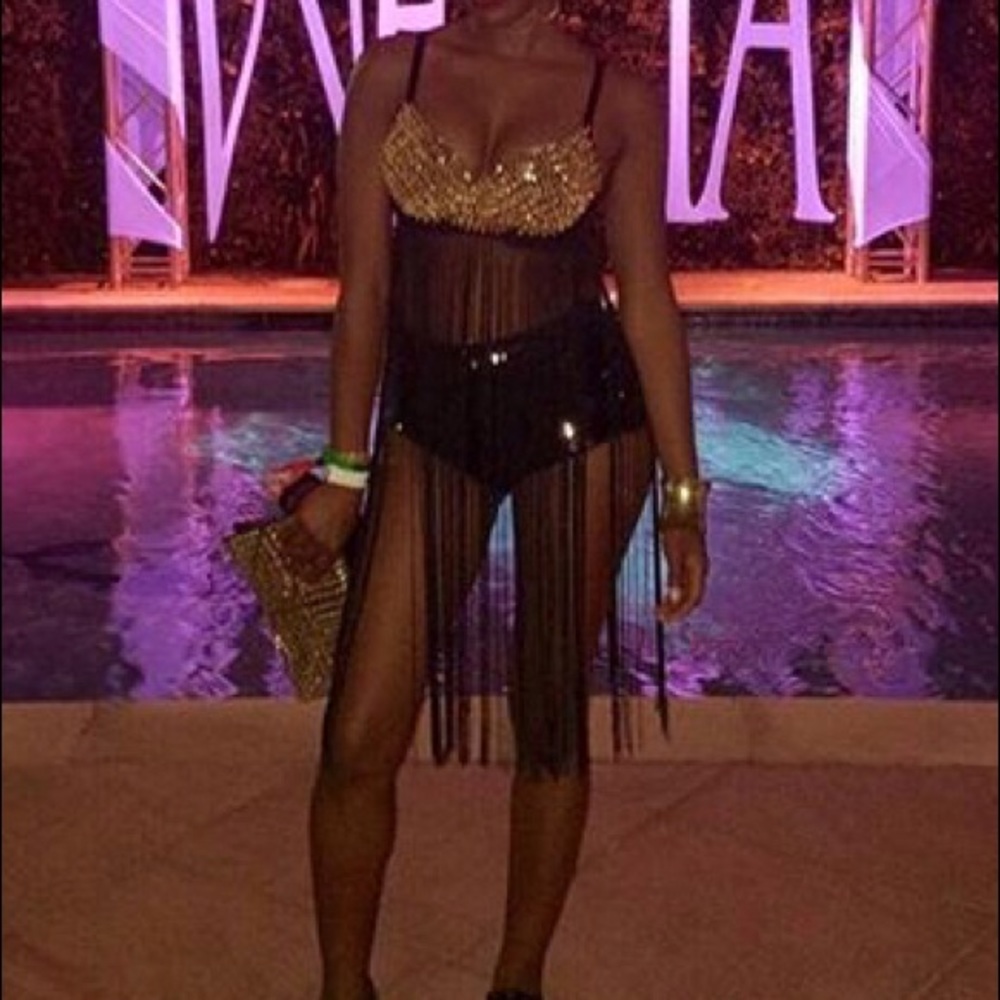 Fringe Party Bra Top